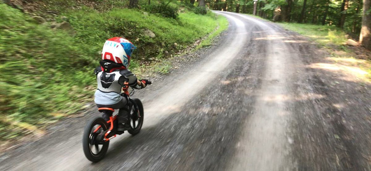 Stacyc 16e full throttle at top speed 13mph